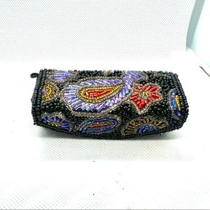 Vintage beaded lipstick case